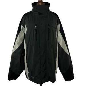 Free Country FCXTREME Black Windbreaker Outdoor Hiking Gear Jacket Mens Size XL
